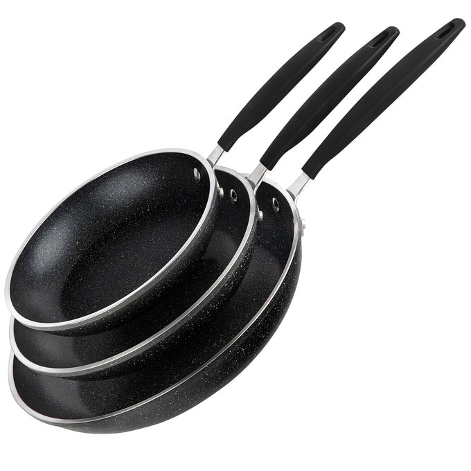 Easy Grip 3 Pack Skillet Set, induction capable